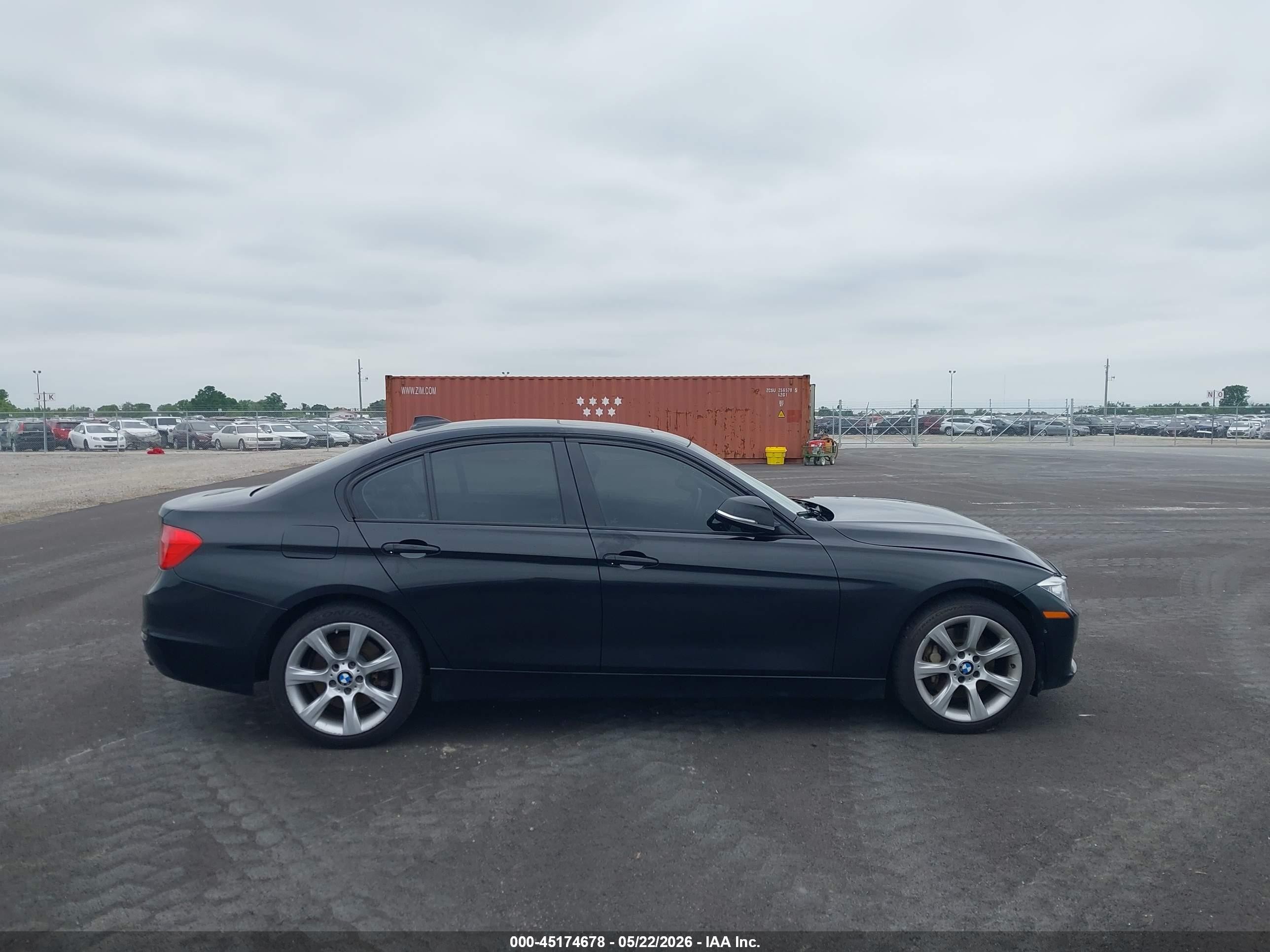 2013 Bmw 335i Xdrive Black vin: WBA3B9C56DF587047