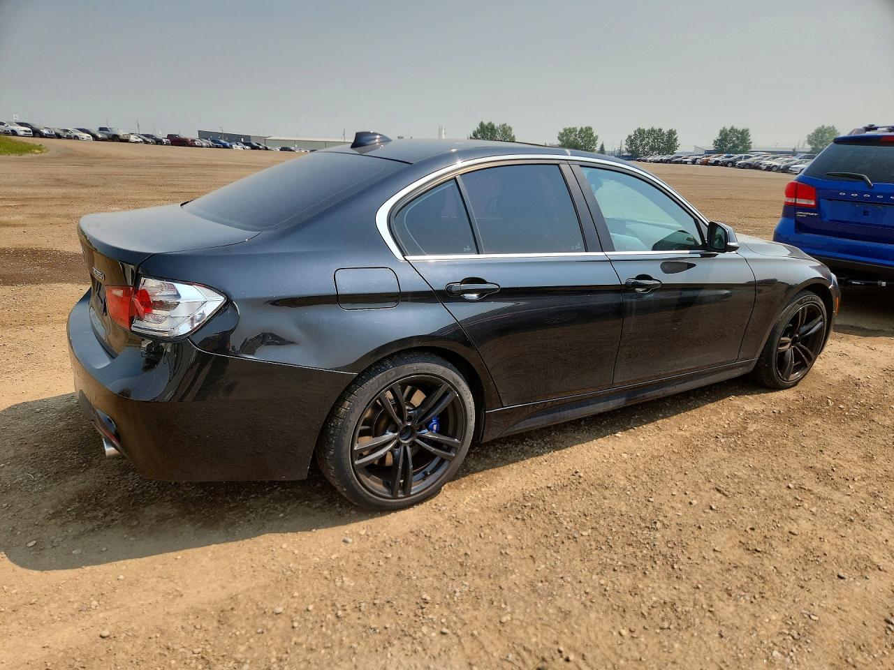 2015 Bmw 335 Xi Charcoal vin: WBA3B9C56FP705370