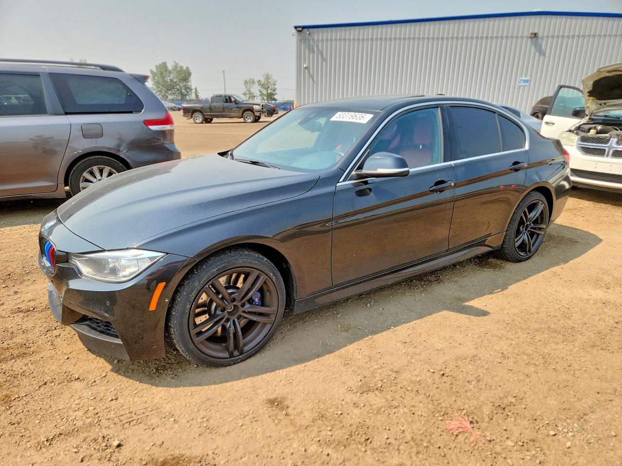 2015 Bmw 335 Xi Угольный vin: WBA3B9C56FP705370