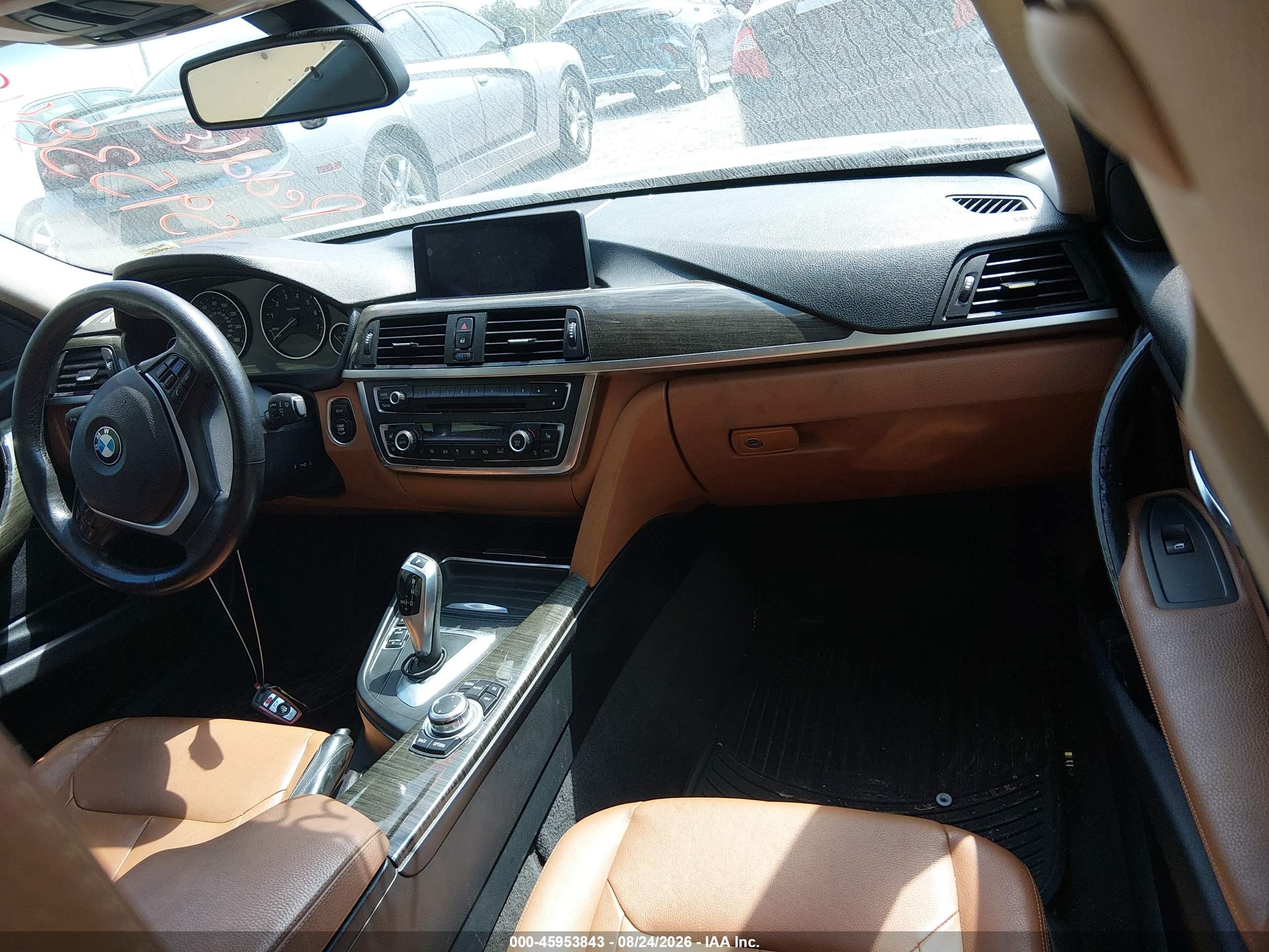 2013 Bmw 335i Xdrive Blue vin: WBA3B9C57DF586540