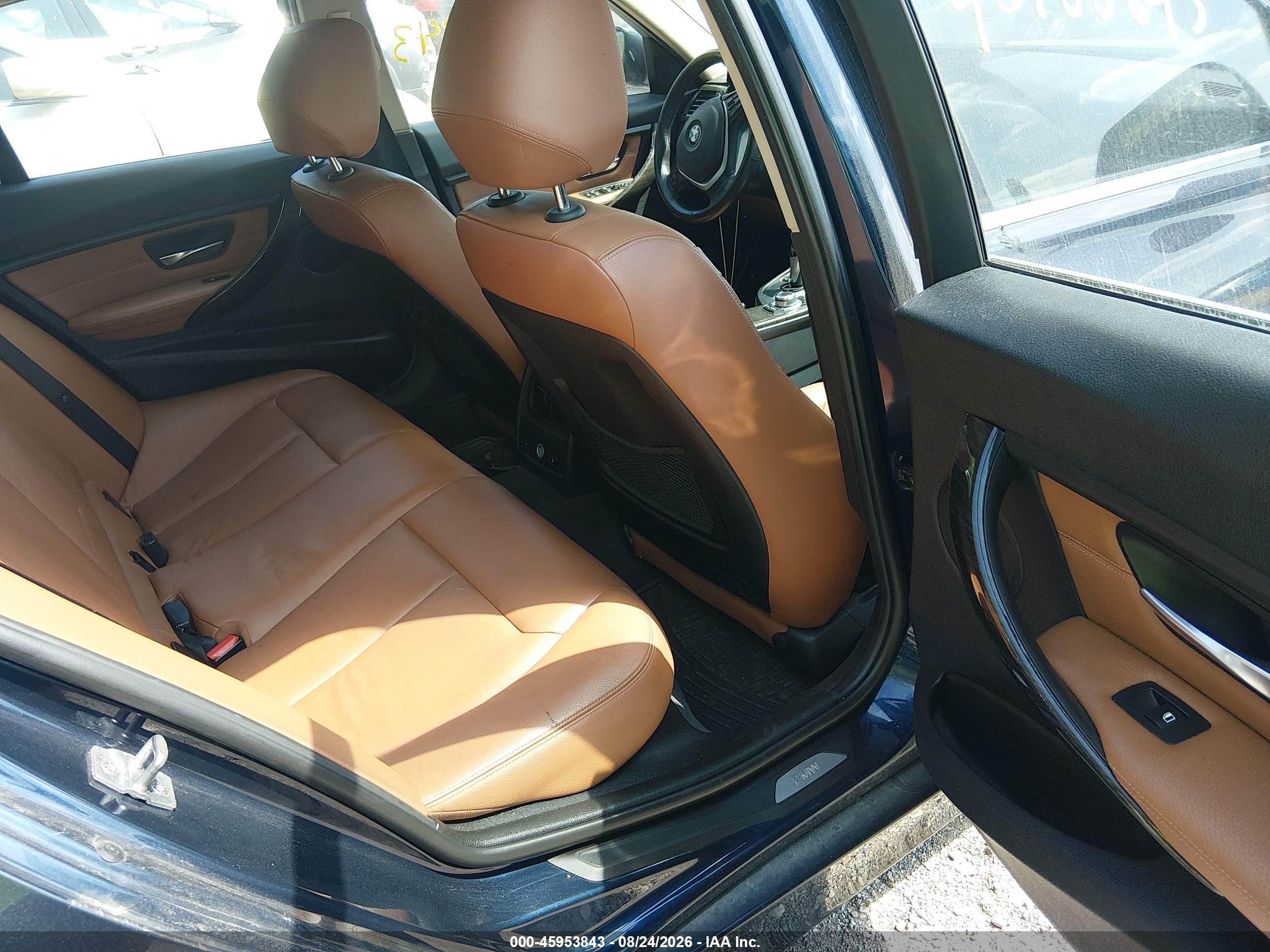 2013 Bmw 335i Xdrive Blue vin: WBA3B9C57DF586540