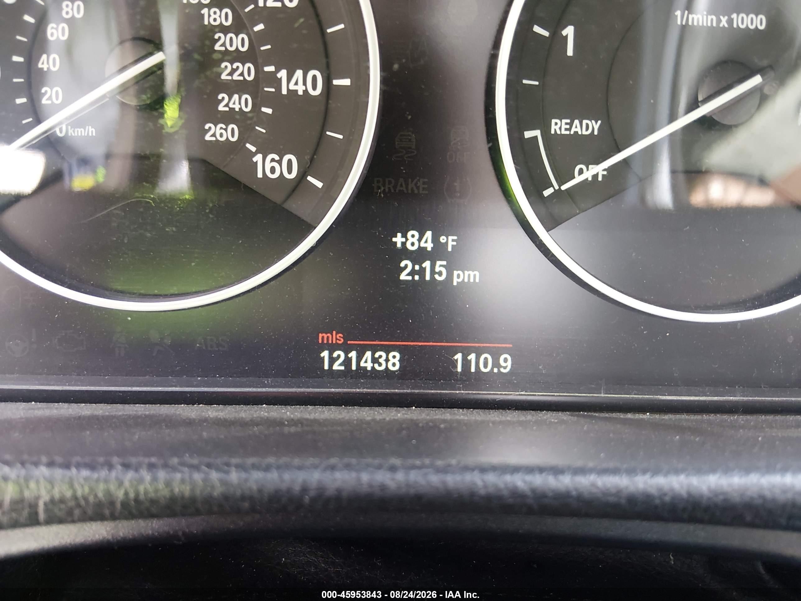 2013 Bmw 335i Xdrive Blue vin: WBA3B9C57DF586540