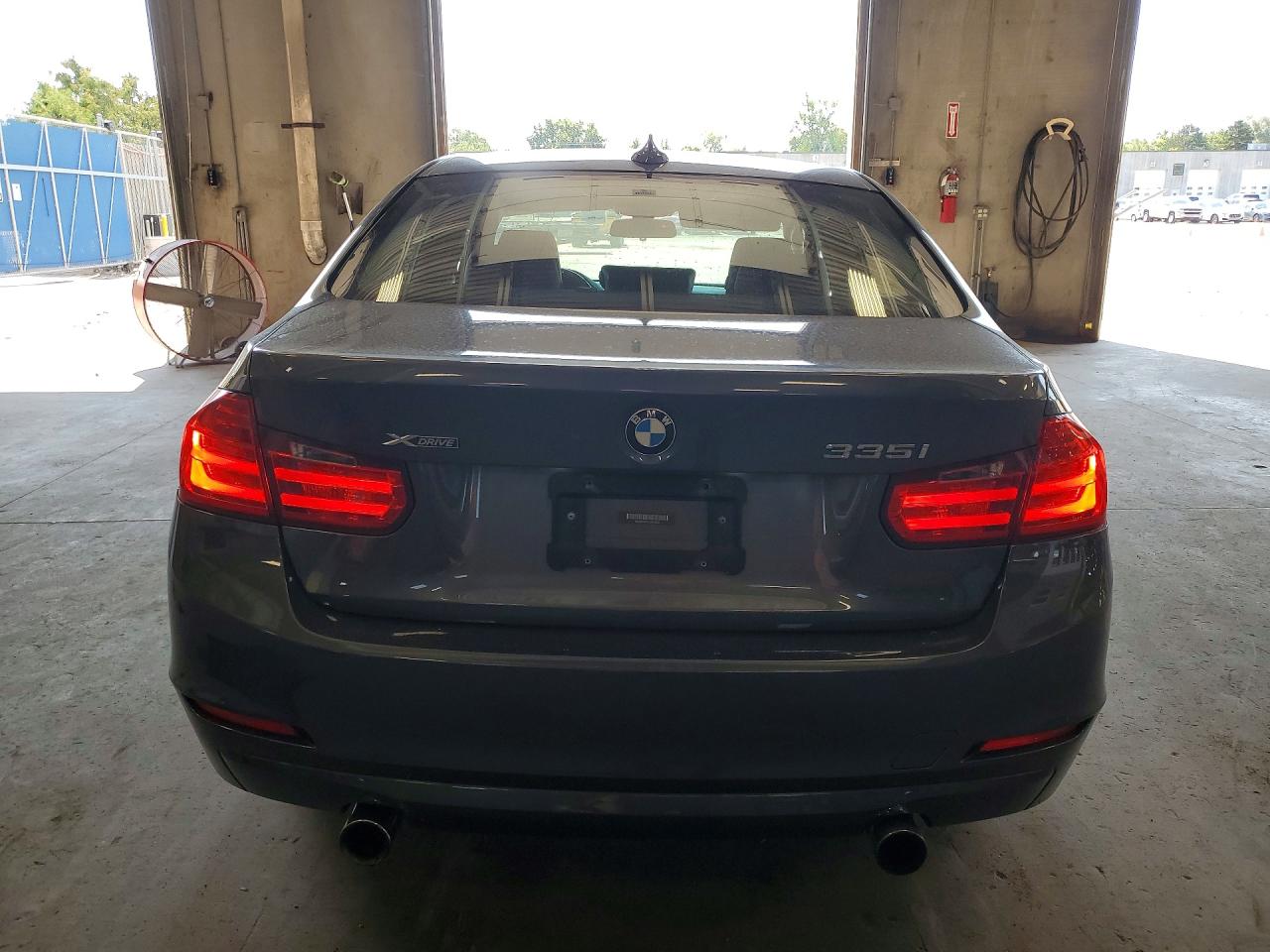 2013 Bmw 335 Xi Gray vin: WBA3B9C57DJ437395