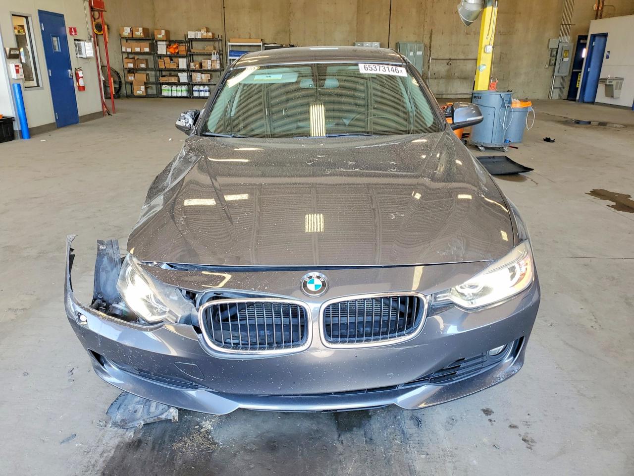 2013 Bmw 335 Xi Gray vin: WBA3B9C57DJ437395