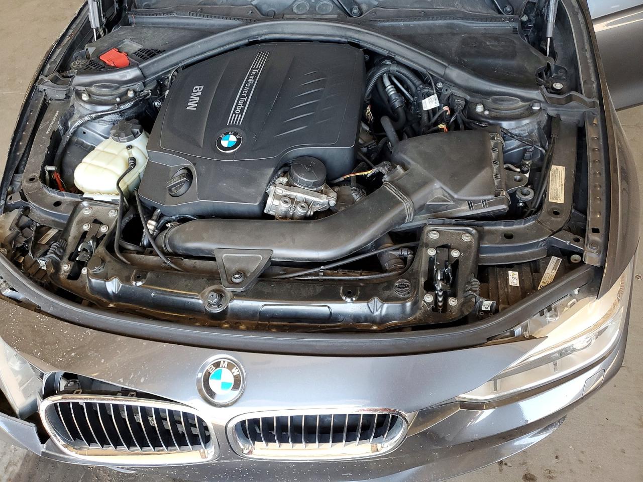 2013 Bmw 335 Xi Gray vin: WBA3B9C57DJ437395