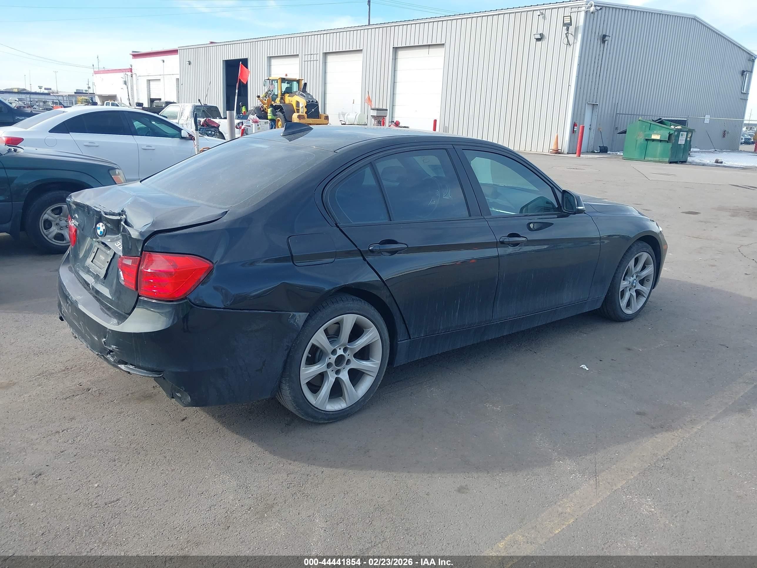 2015 Bmw 335i Xdrive Black vin: WBA3B9C57FP459350