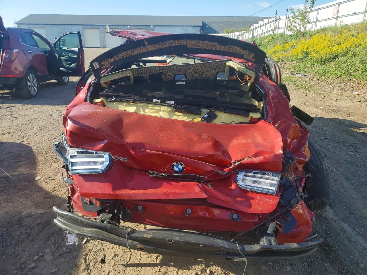 2013 Bmw 335 Xi Red vin: WBA3B9C58DF586093