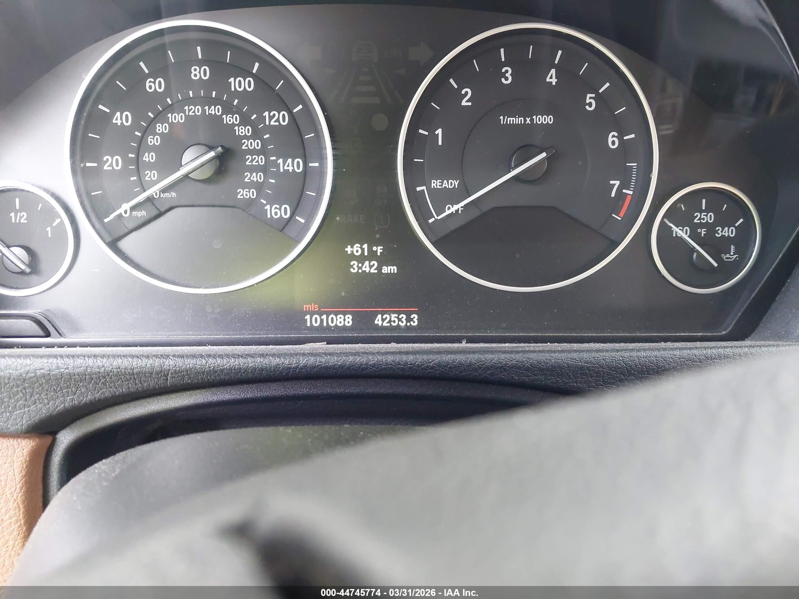 2013 Bmw 335i Xdrive Dark Blue vin: WBA3B9C58DF587177