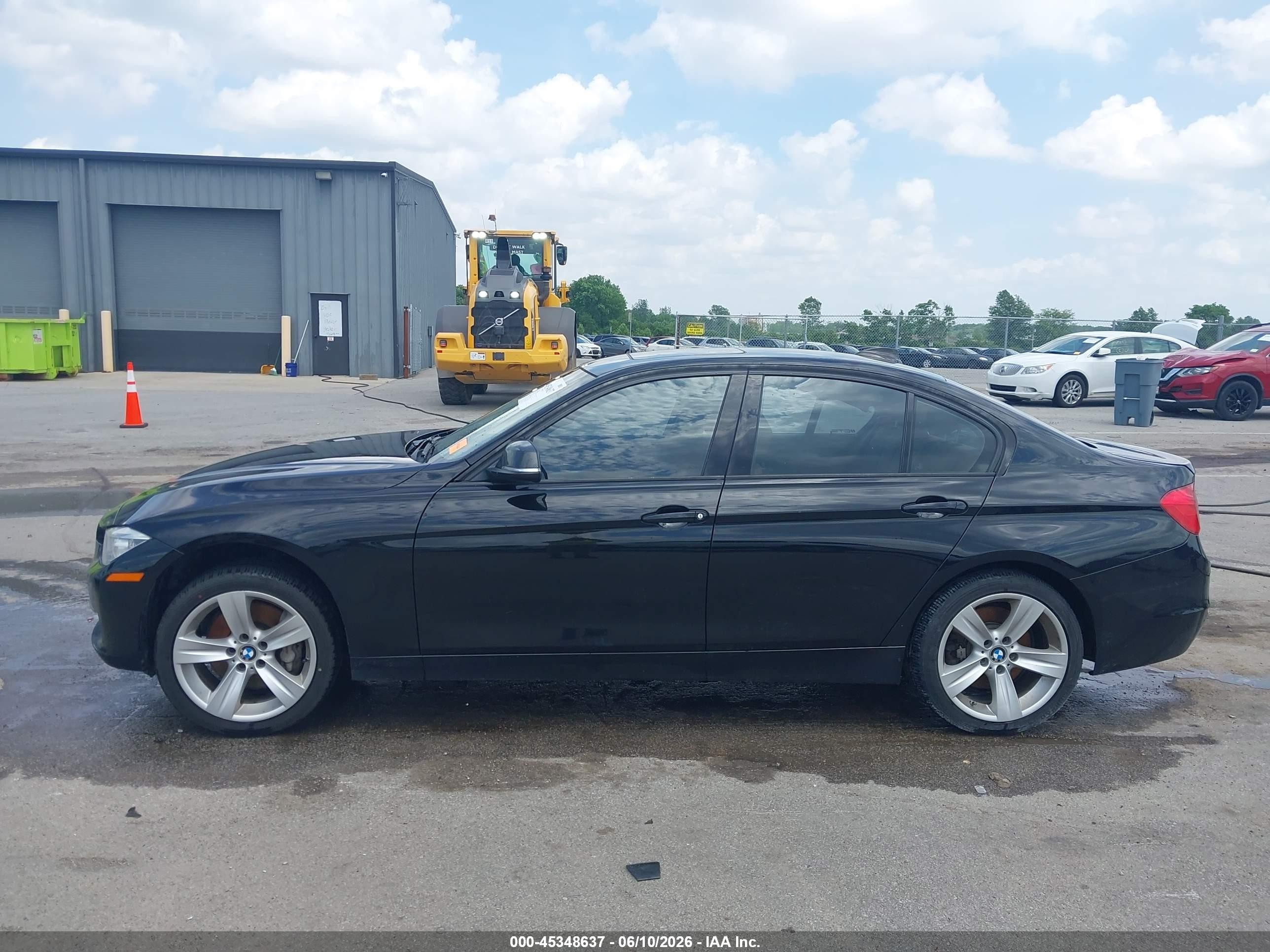 2015 Bmw 335i Xdrive Black vin: WBA3B9C58FF588848