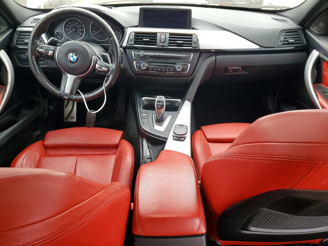 2015 Bmw 335 White vin: WBA3B9C58FF589711