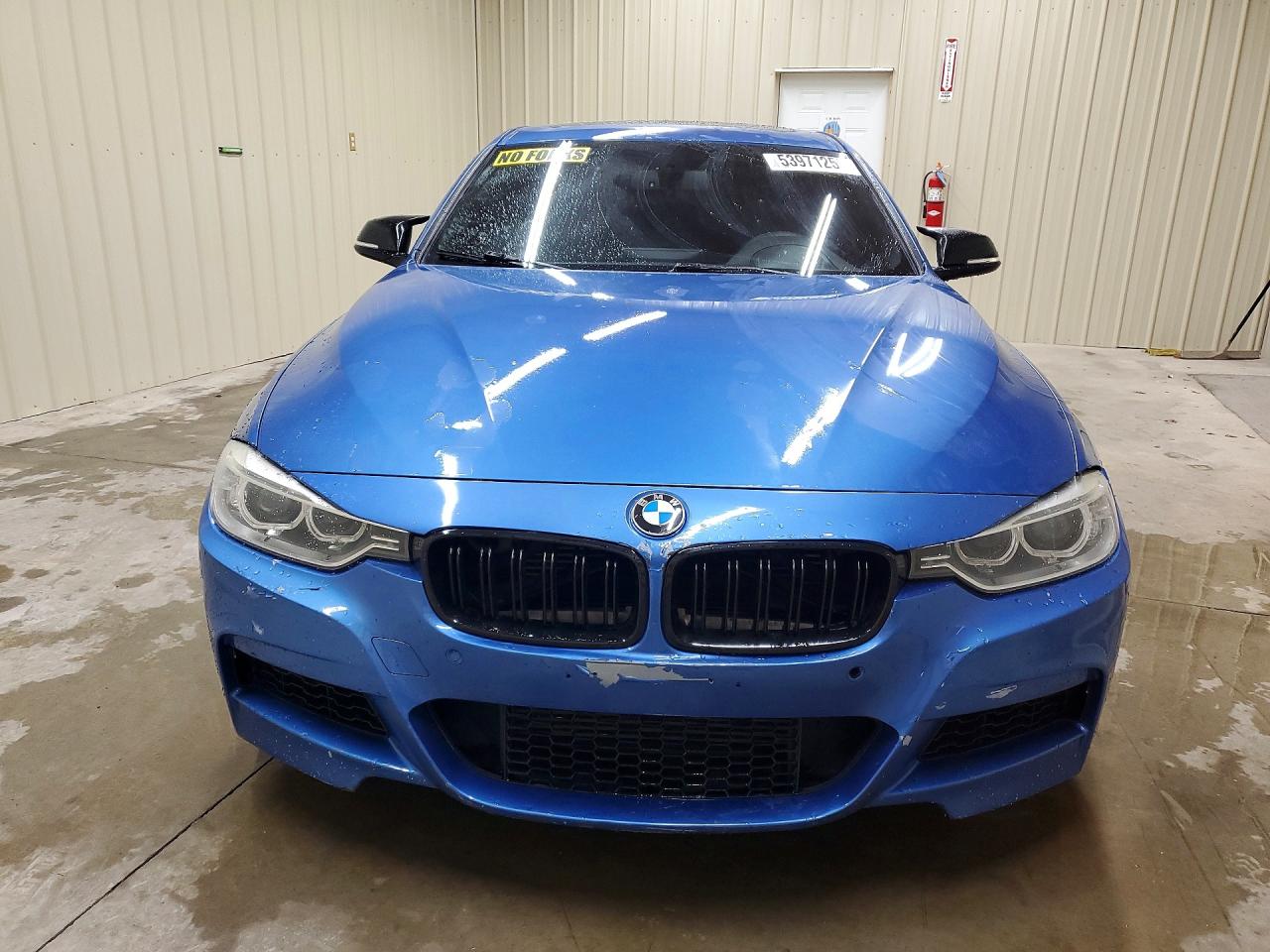 2013 Bmw 335 Xi Blue vin: WBA3B9C59DF585664