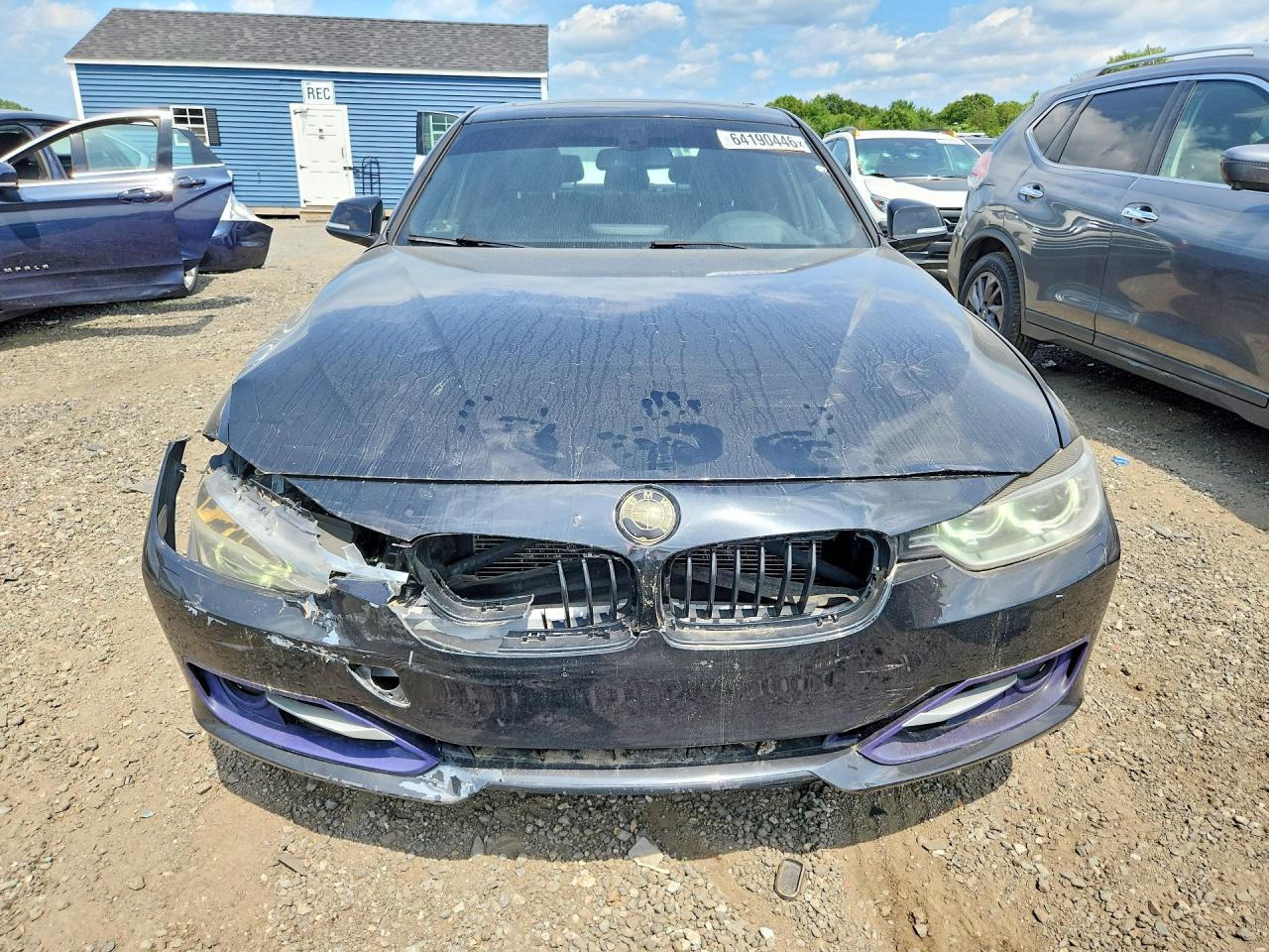 2013 Bmw 335 Xi Black vin: WBA3B9C5XDF585043