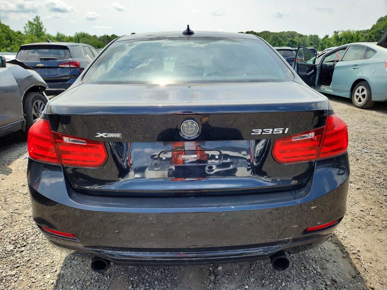 2013 Bmw 335 Xi Black vin: WBA3B9C5XDF585043