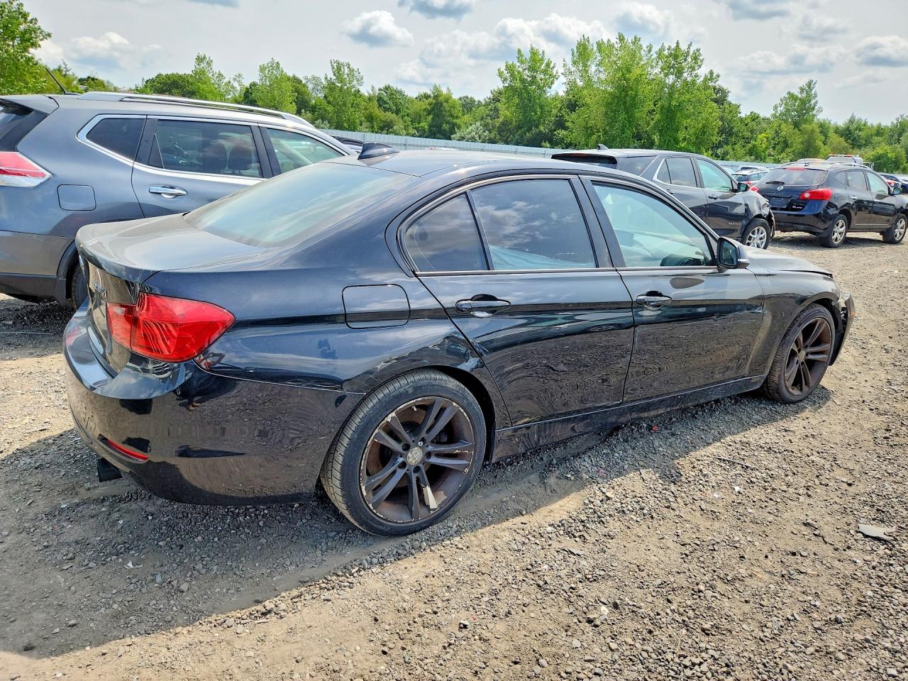 2013 Bmw 335 Xi Black vin: WBA3B9C5XDF585043