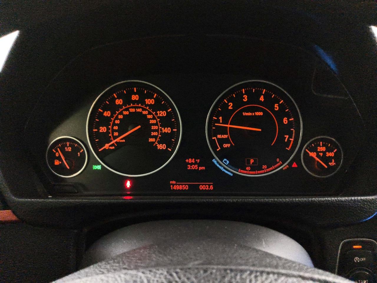 2013 Bmw 335 Xi Black vin: WBA3B9C5XDF587424