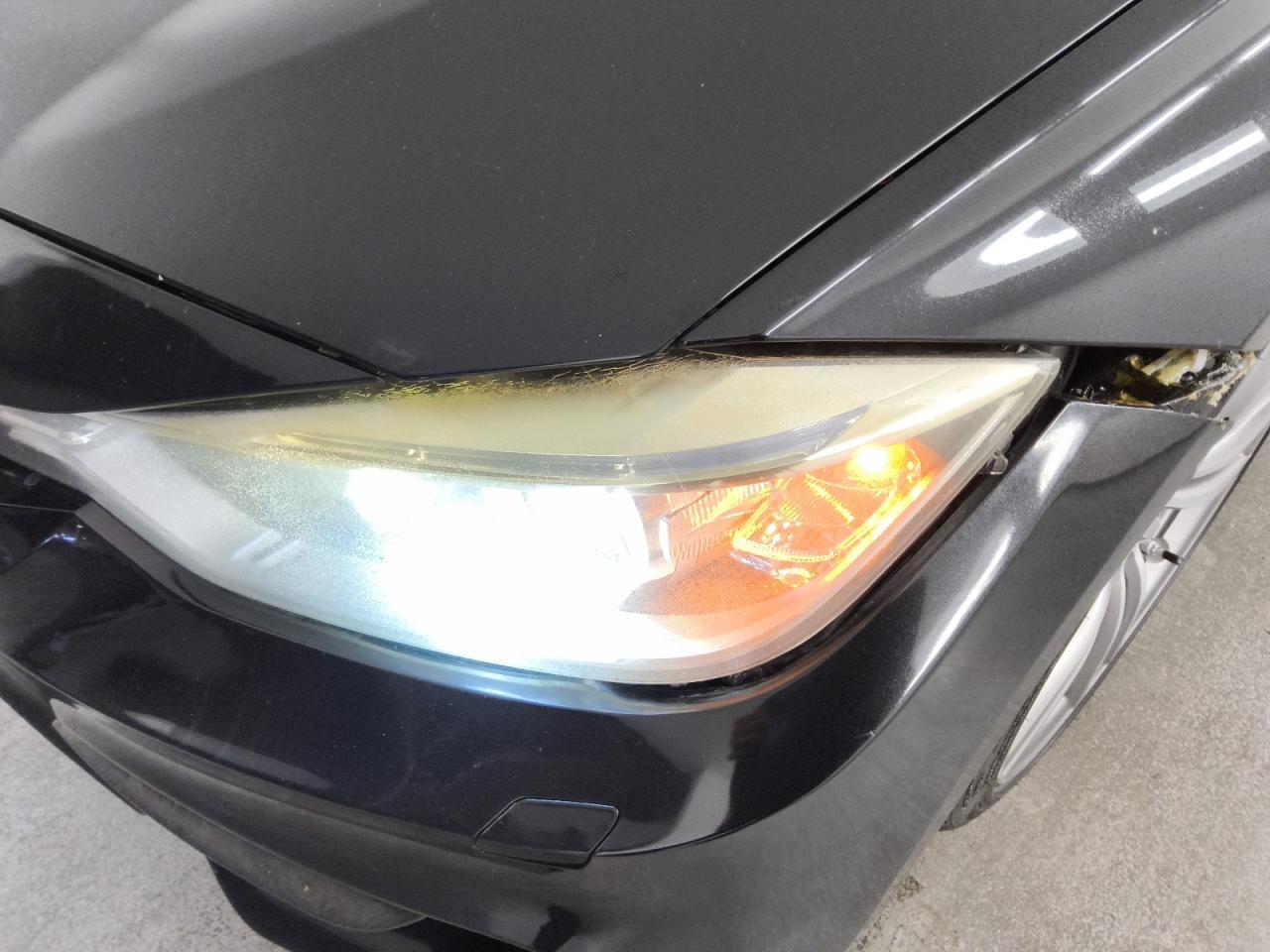 2013 Bmw 335 Xi Black vin: WBA3B9C5XDF587424 Damage: Front Bumper/Cover, Broken, Replacement Required