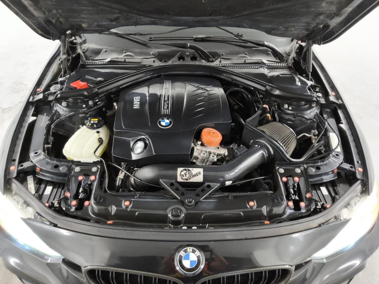2013 Bmw 335 Xi Black vin: WBA3B9C5XDF587424 Damage: Air Intake Duct, Aftermarket, Acceptable