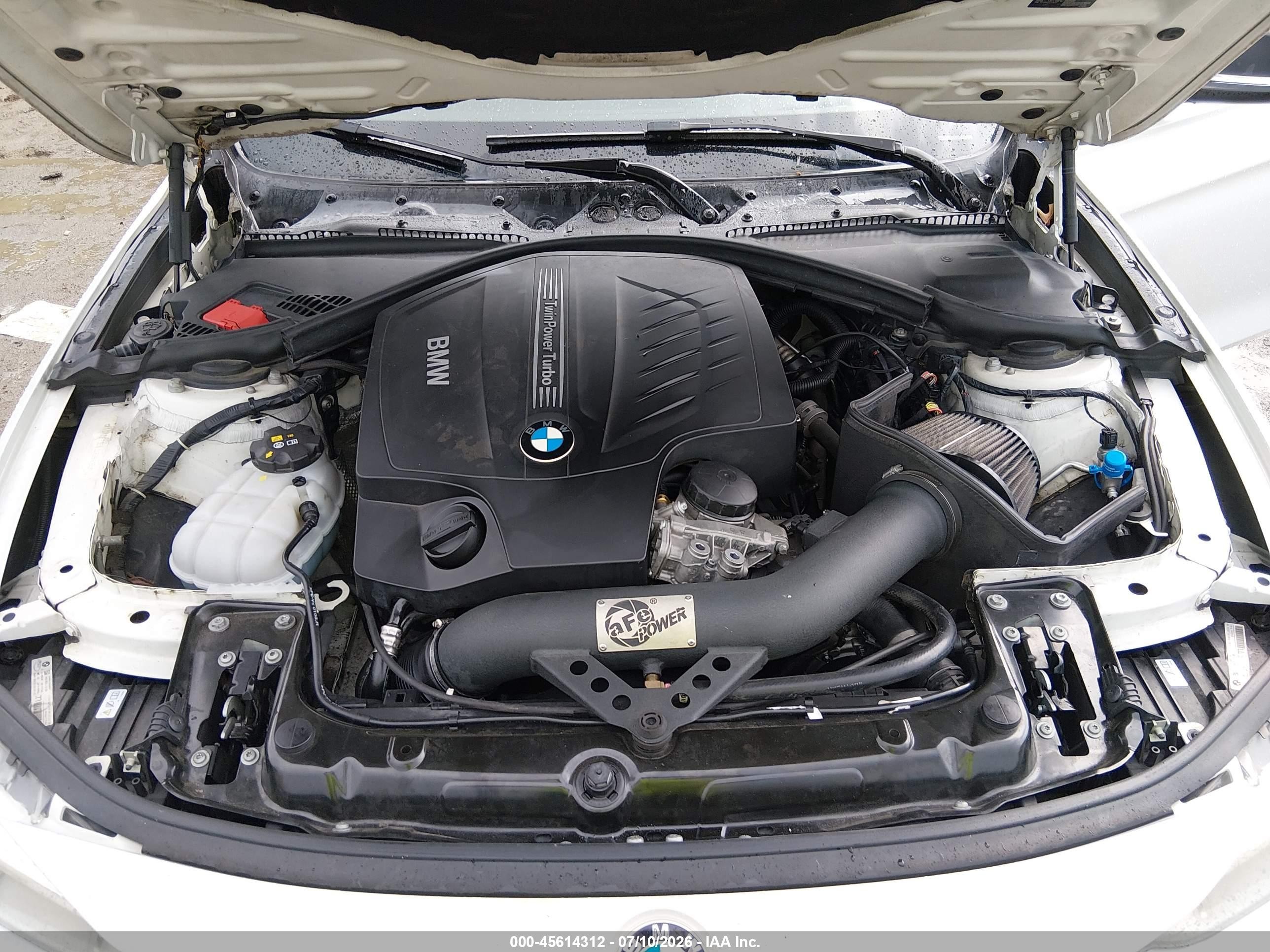 2013 Bmw 335i Xdrive Белый vin: WBA3B9C5XDJ898915