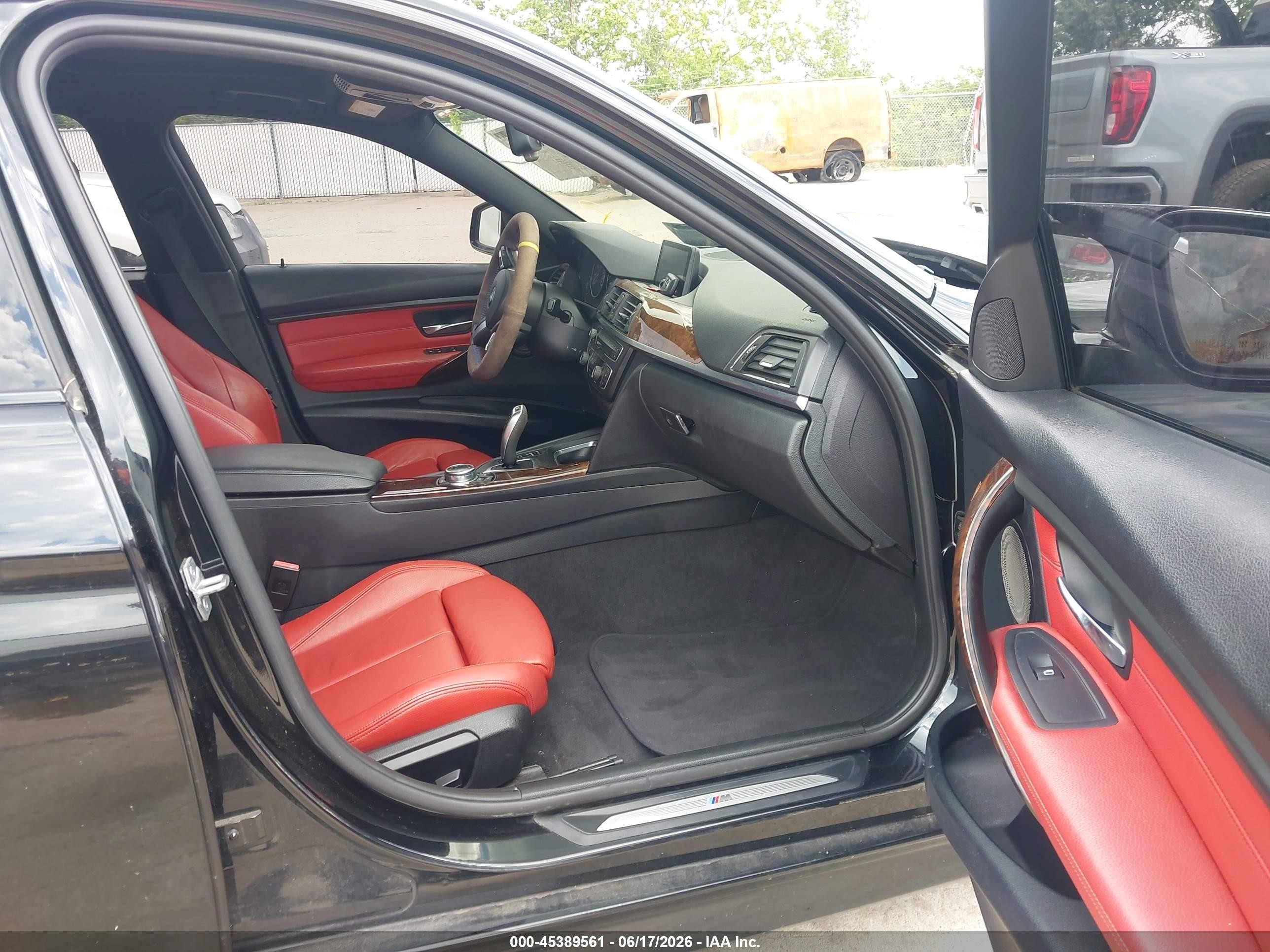2014 Bmw 335i Xdrive Black vin: WBA3B9G50ENR91091