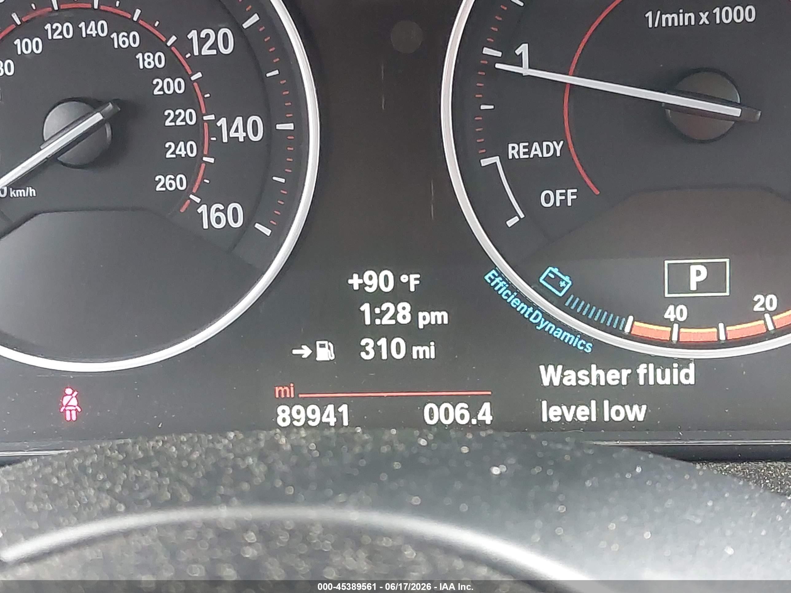 2014 Bmw 335i Xdrive Black vin: WBA3B9G50ENR91091
