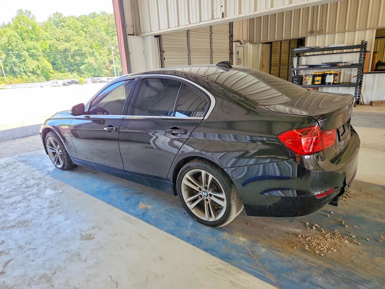 2015 Bmw 335 Xi Black vin: WBA3B9G50FNR93070