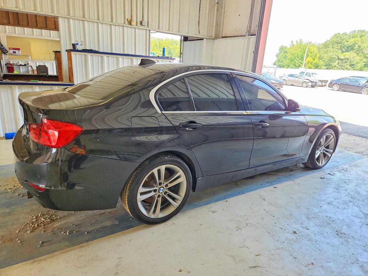 2015 Bmw 335 Xi Black vin: WBA3B9G50FNR93070