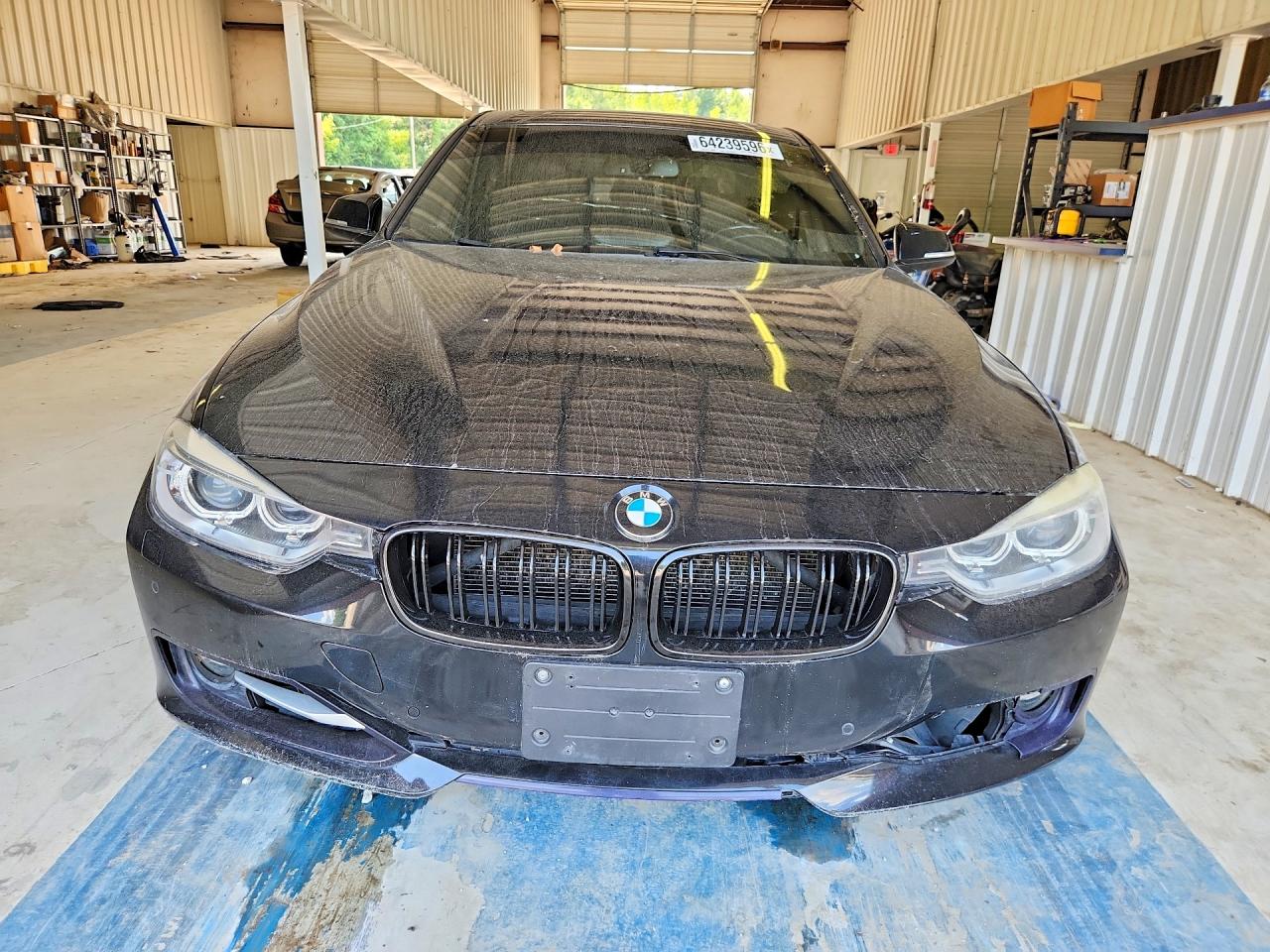 2015 Bmw 335 Xi Black vin: WBA3B9G50FNR93070