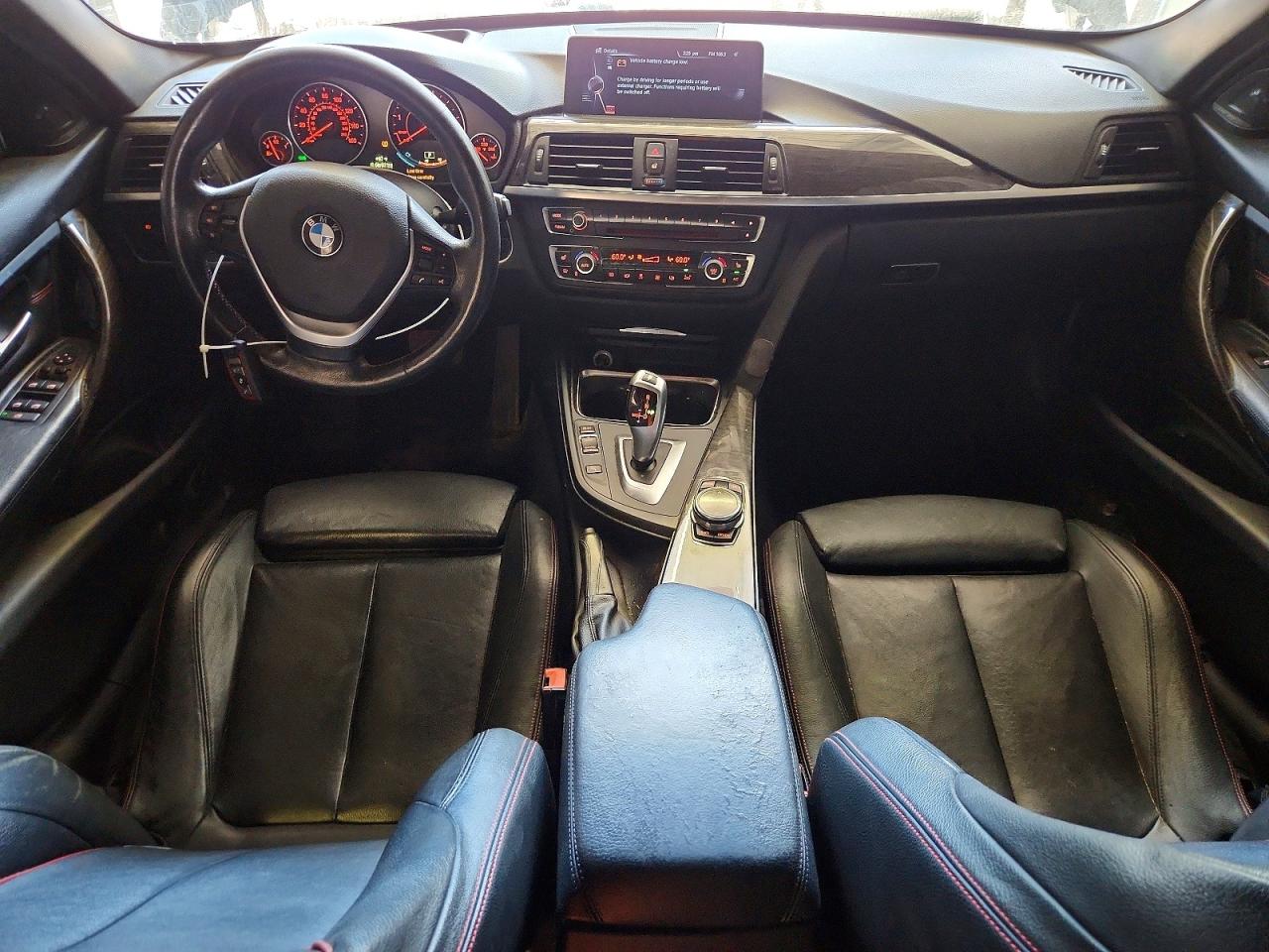 2015 Bmw 335 Xi Black vin: WBA3B9G50FNR93070