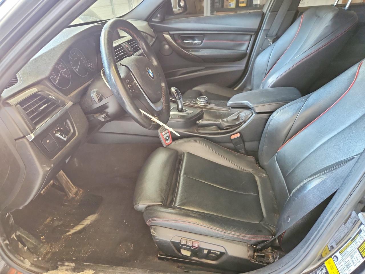 2015 Bmw 335 Xi Black vin: WBA3B9G50FNR93070