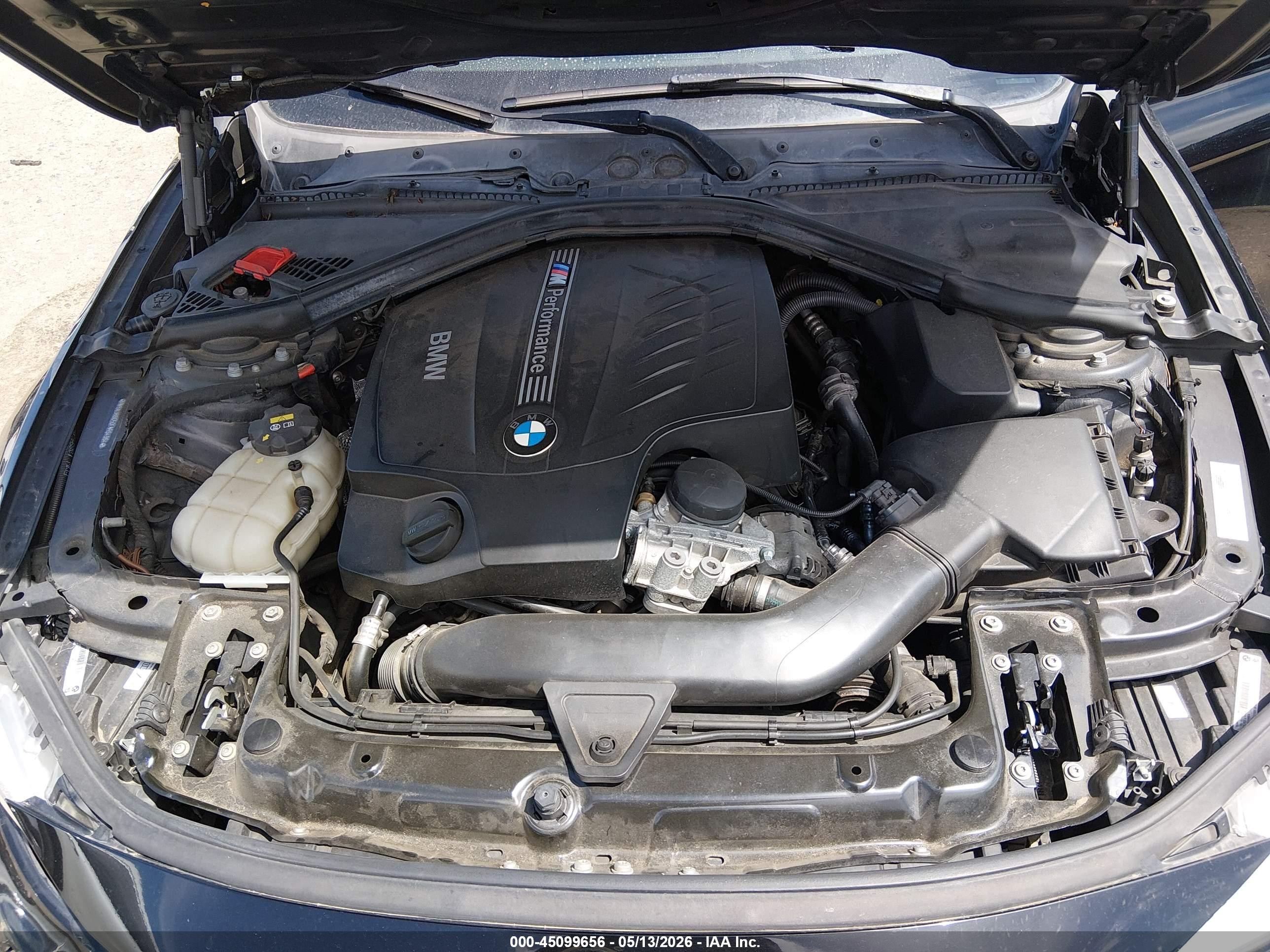 2015 Bmw 335i Xdrive Black vin: WBA3B9G50FNR94994