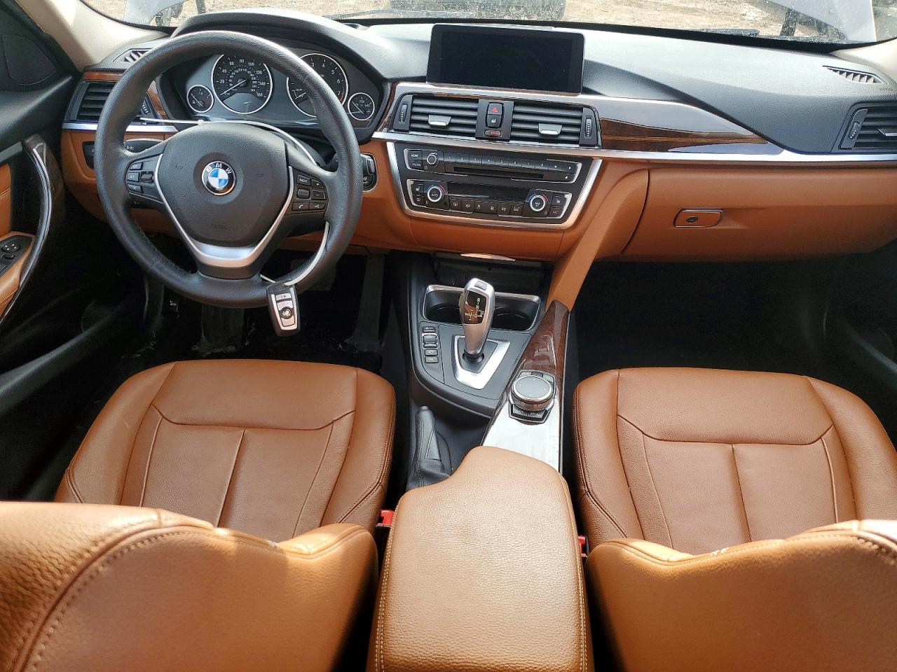 2015 Bmw 335 Xi Gray vin: WBA3B9G51FNR94471