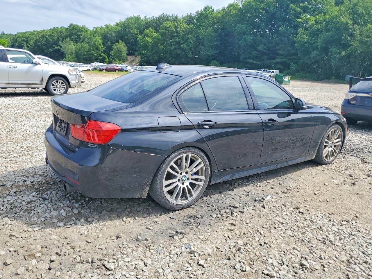 2014 Bmw 335 Xi Cream vin: WBA3B9G52ENR79492