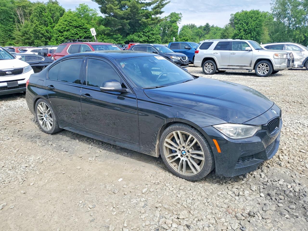 2014 Bmw 335 Xi Cream vin: WBA3B9G52ENR79492