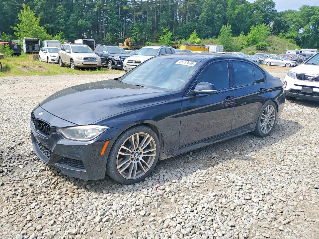2014 Bmw 335 Xi Cream vin: WBA3B9G52ENR79492