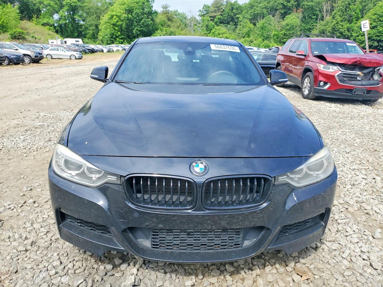 2014 Bmw 335 Xi Cream vin: WBA3B9G52ENR79492