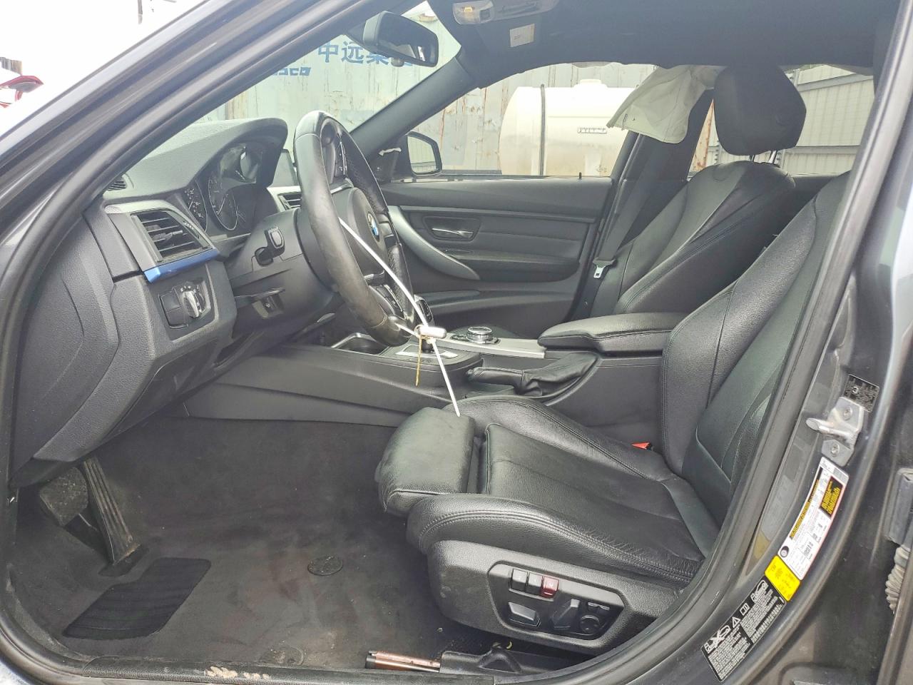 2014 Bmw 335 Xi Серый vin: WBA3B9G53ENR90677