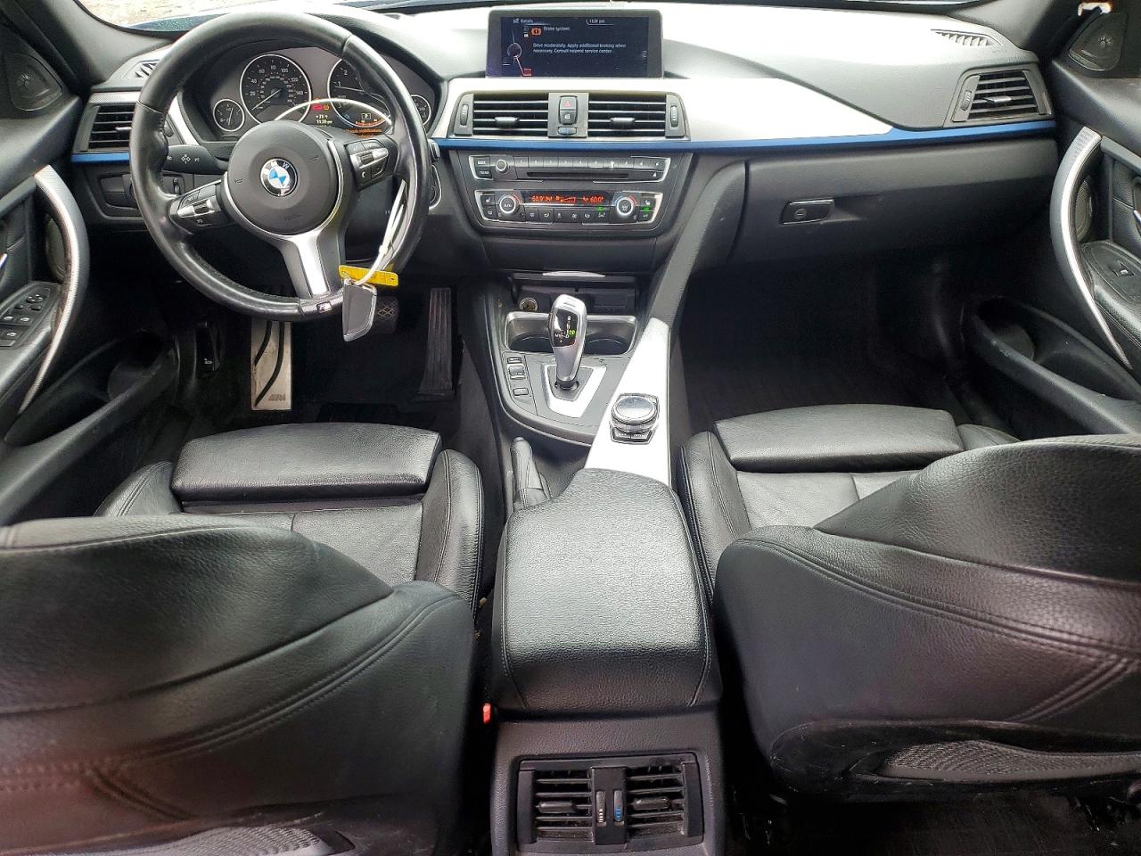 2014 Bmw 335 Xi Серый vin: WBA3B9G53ENR90677