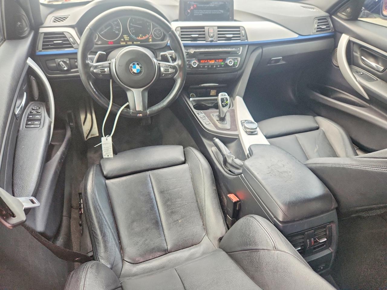 2014 Bmw 335 Xi White vin: WBA3B9G53ENR92638