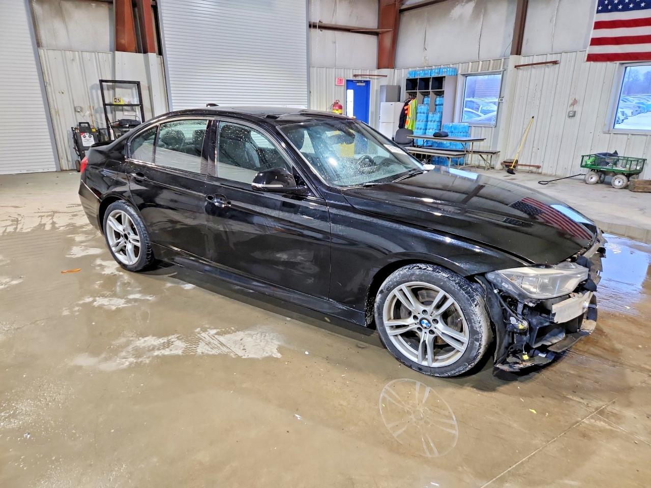 2014 Bmw 335 Xi Black vin: WBA3B9G54ENR92423