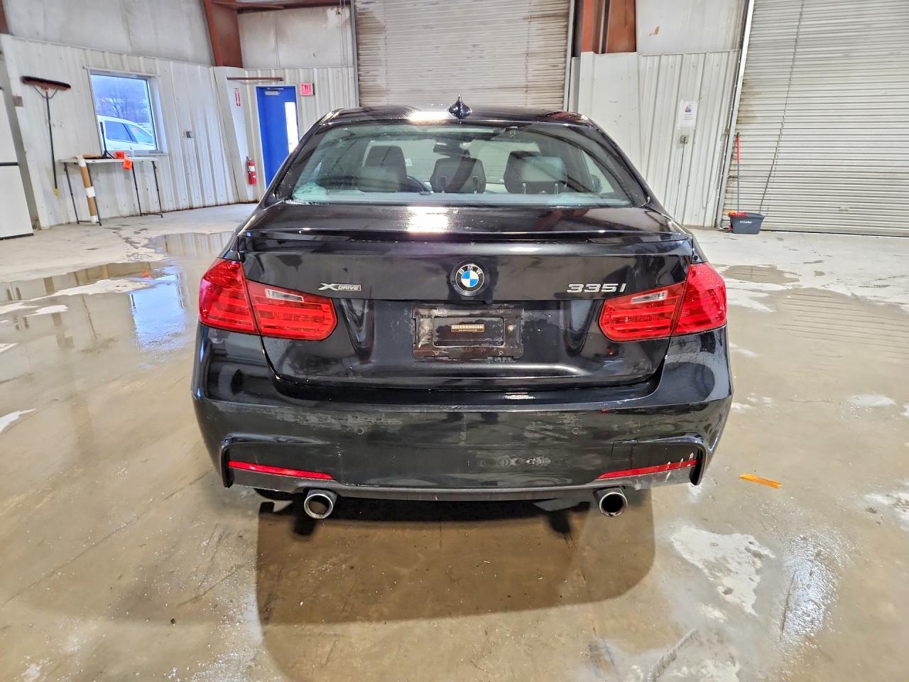 2014 Bmw 335 Xi Black vin: WBA3B9G54ENR92423