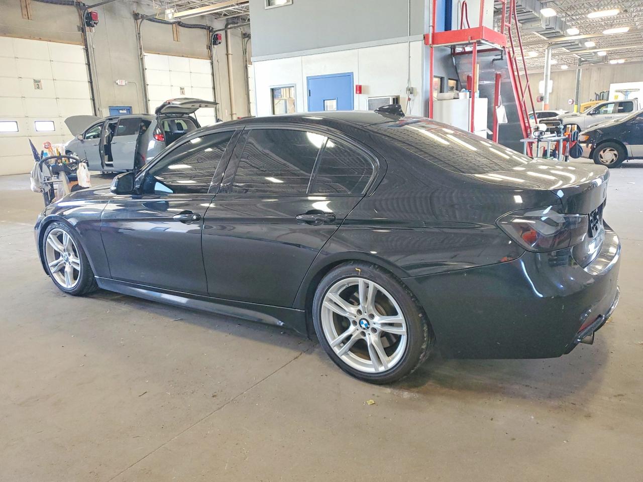 2014 Bmw 335 Xi Black vin: WBA3B9G54ENR92504