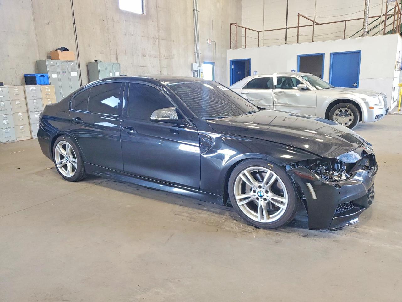2014 Bmw 335 Xi Black vin: WBA3B9G54ENR92504