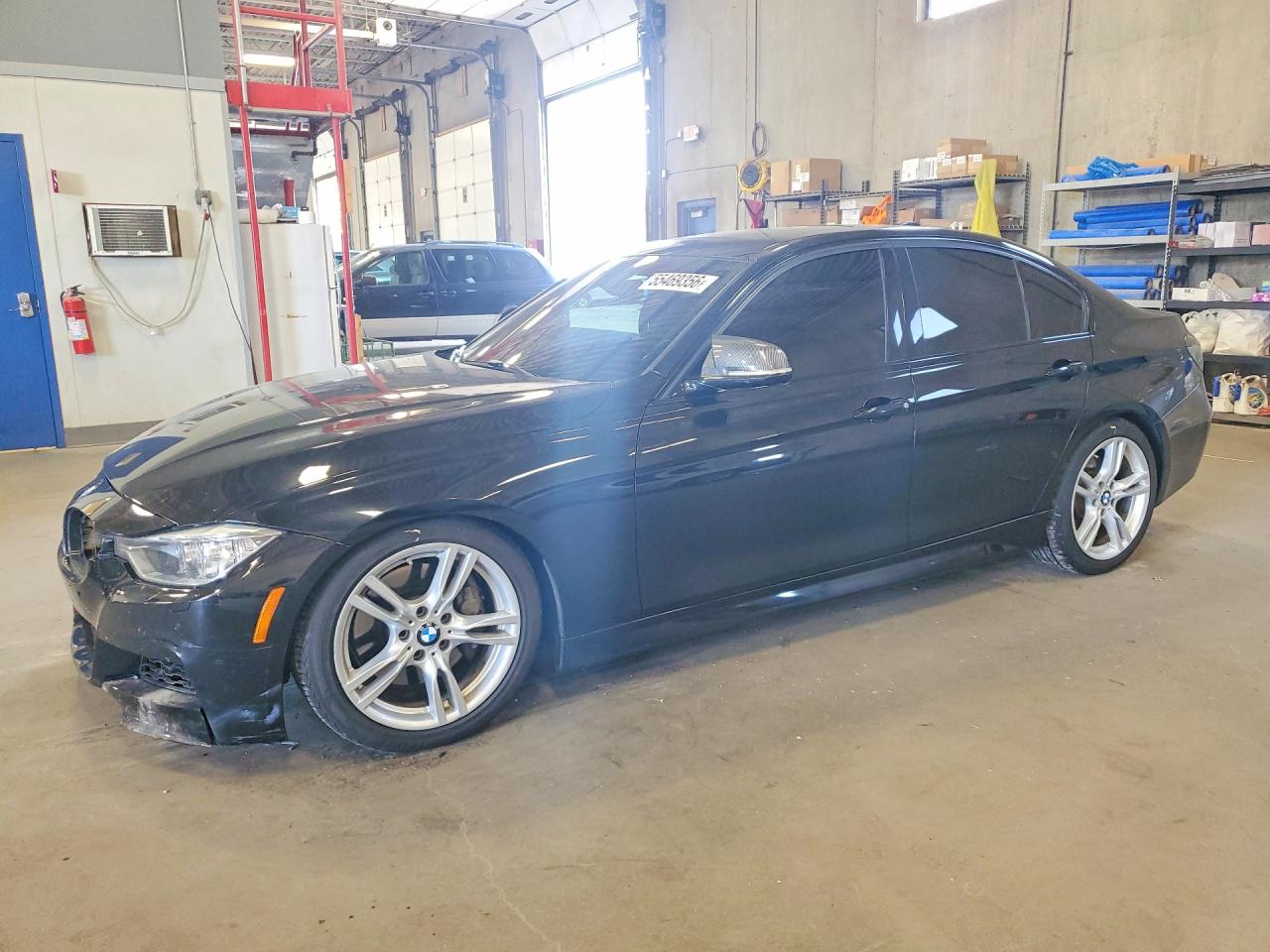 2014 Bmw 335 Xi Black vin: WBA3B9G54ENR92504