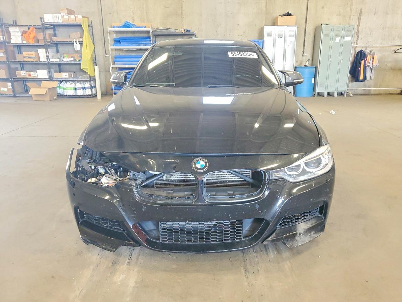 2014 Bmw 335 Xi Black vin: WBA3B9G54ENR92504