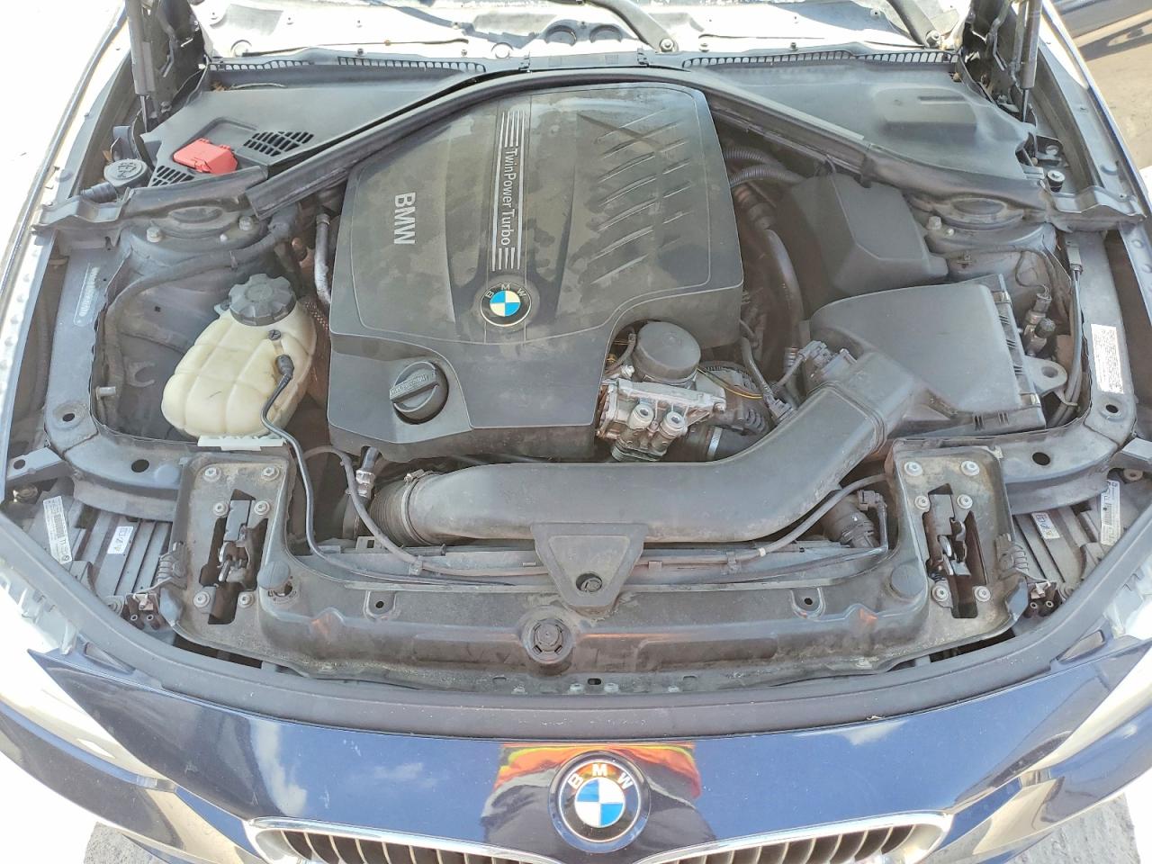 2014 Bmw 335 Xi Синий vin: WBA3B9G55ENR92107