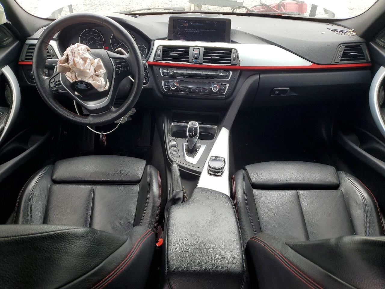 2014 Bmw 335 Xi White vin: WBA3B9G56ENR90513