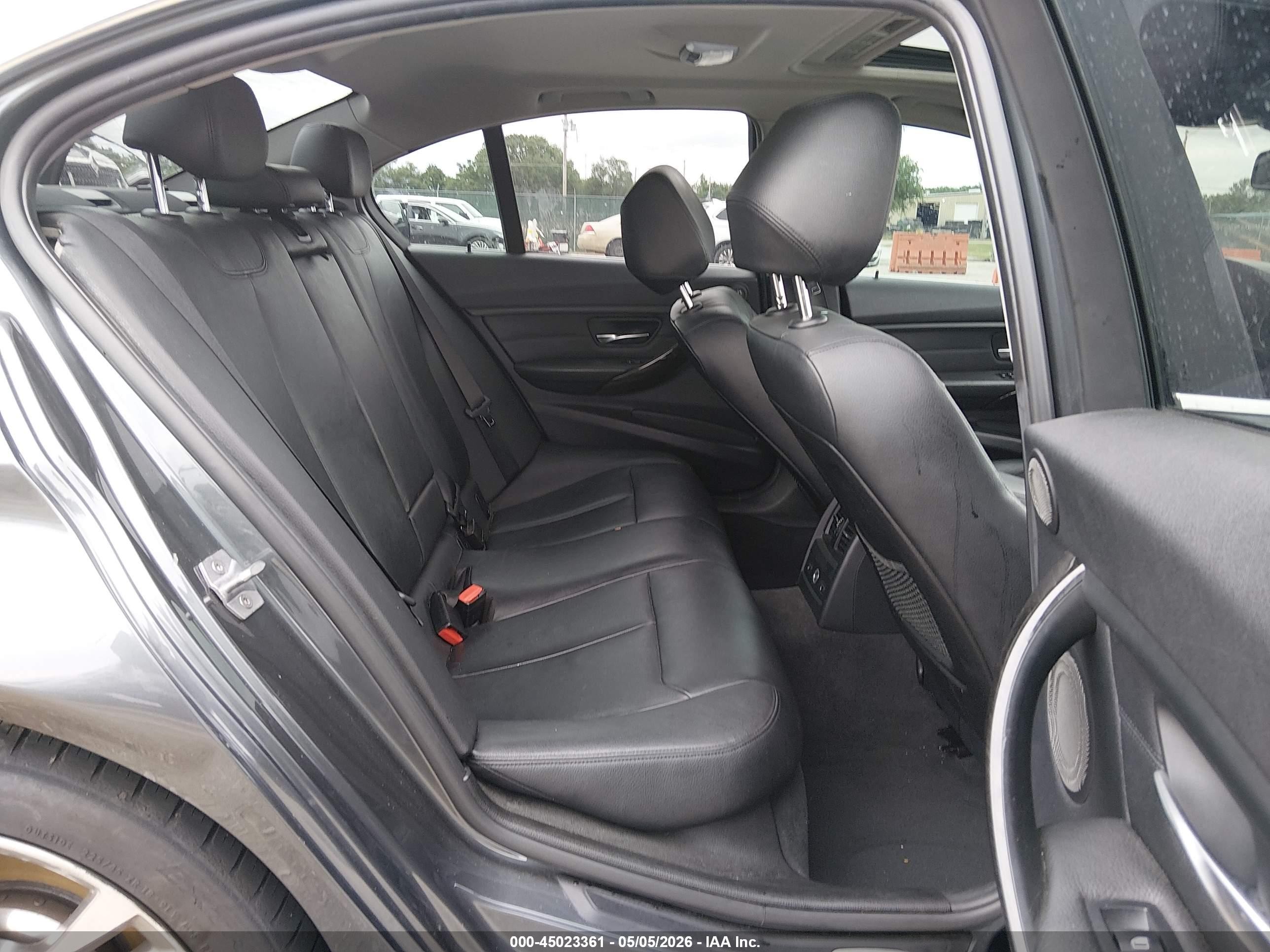 2015 Bmw 335i Xdrive Gray vin: WBA3B9G56FNR93607
