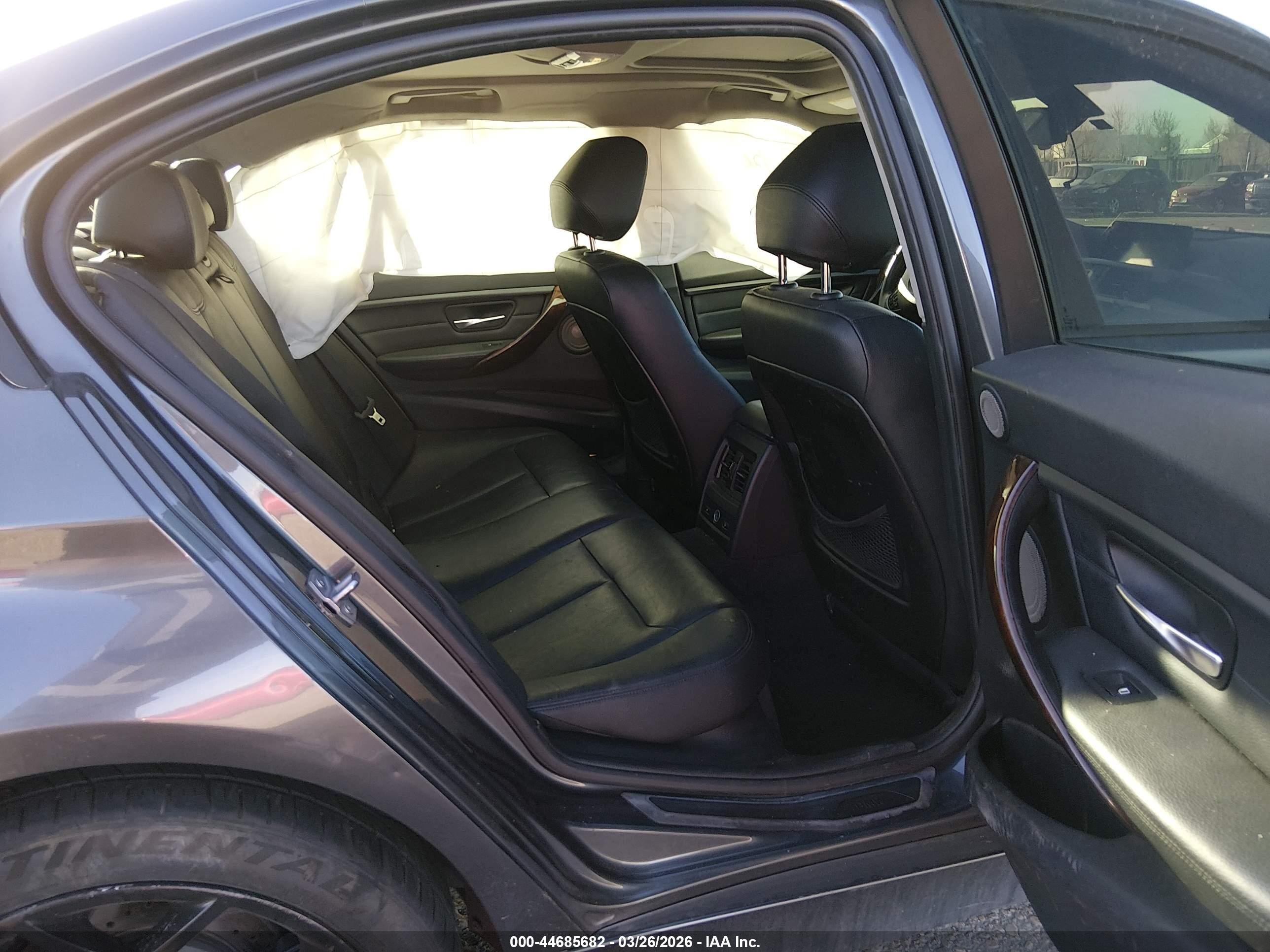 2013 Bmw 335i Xdrive Gray vin: WBA3B9G57DNR89837