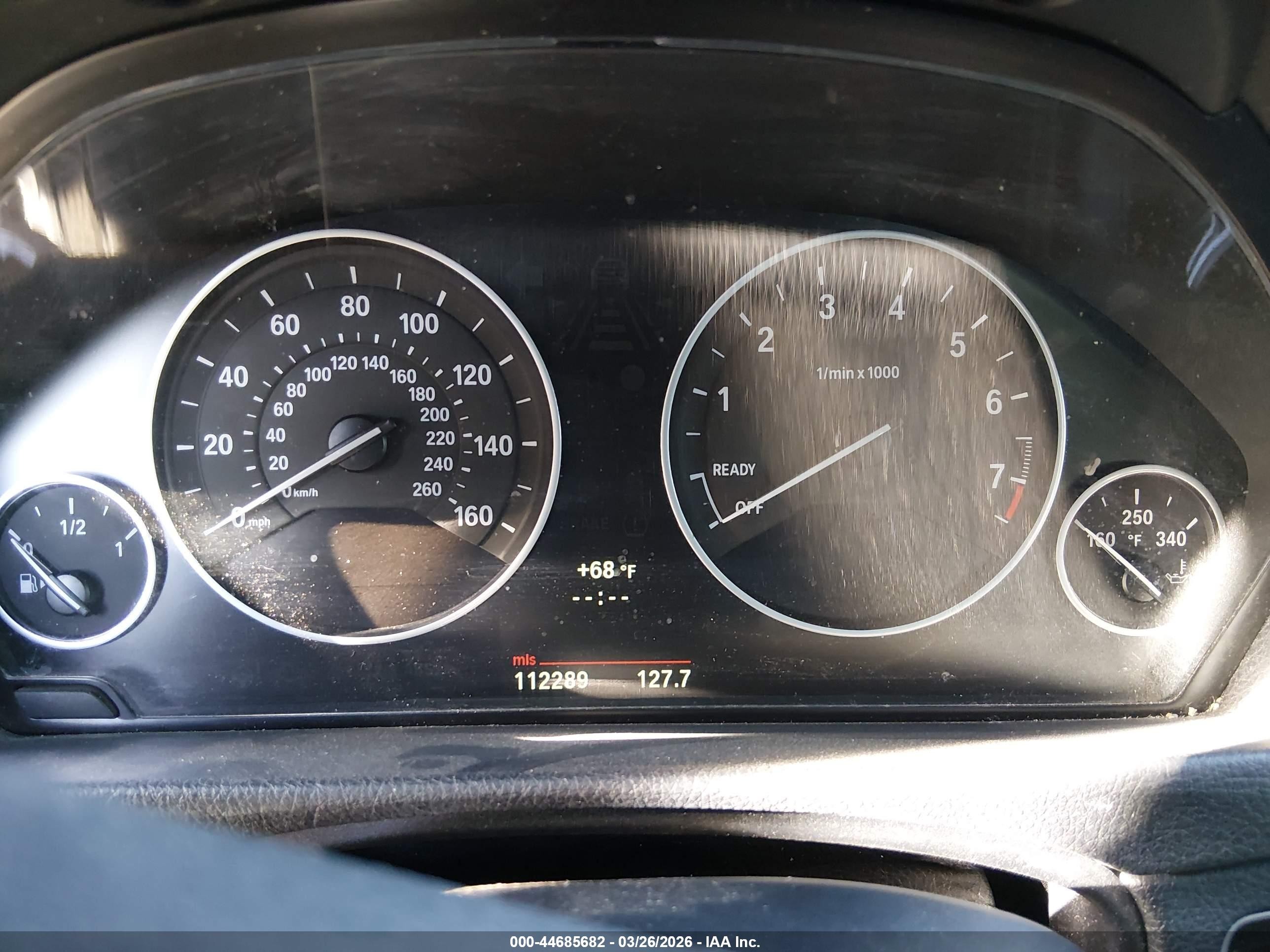 2013 Bmw 335i Xdrive Gray vin: WBA3B9G57DNR89837