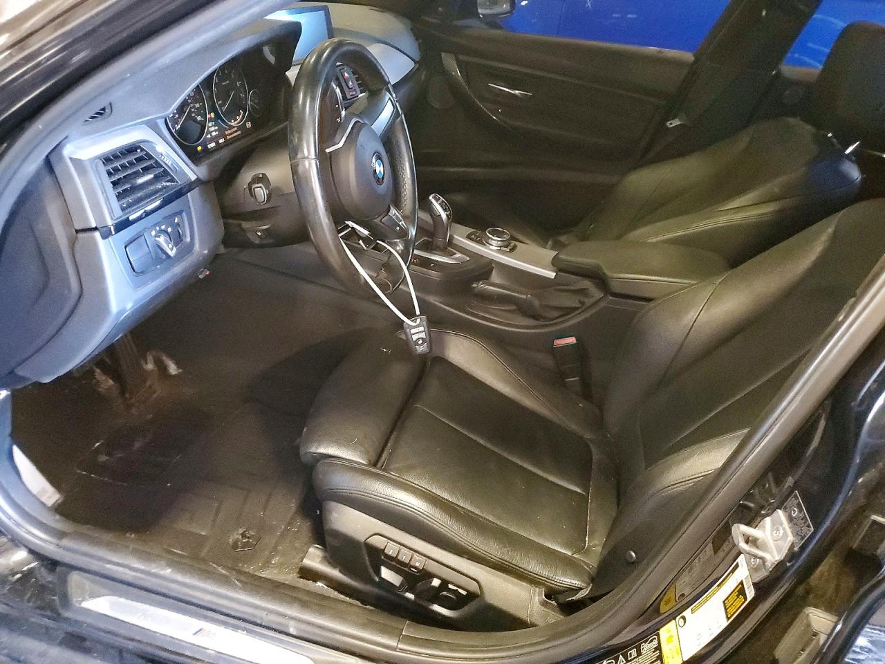 2014 Bmw 335 Xi Черный vin: WBA3B9G57ENR90908